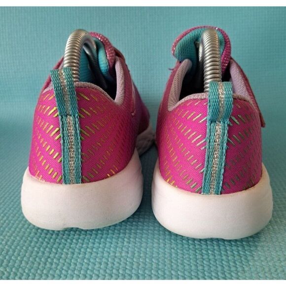 Skechers Go Run 600 Runner Sneaker Little Girl Size 3 Pink - Picture 4 of 8
